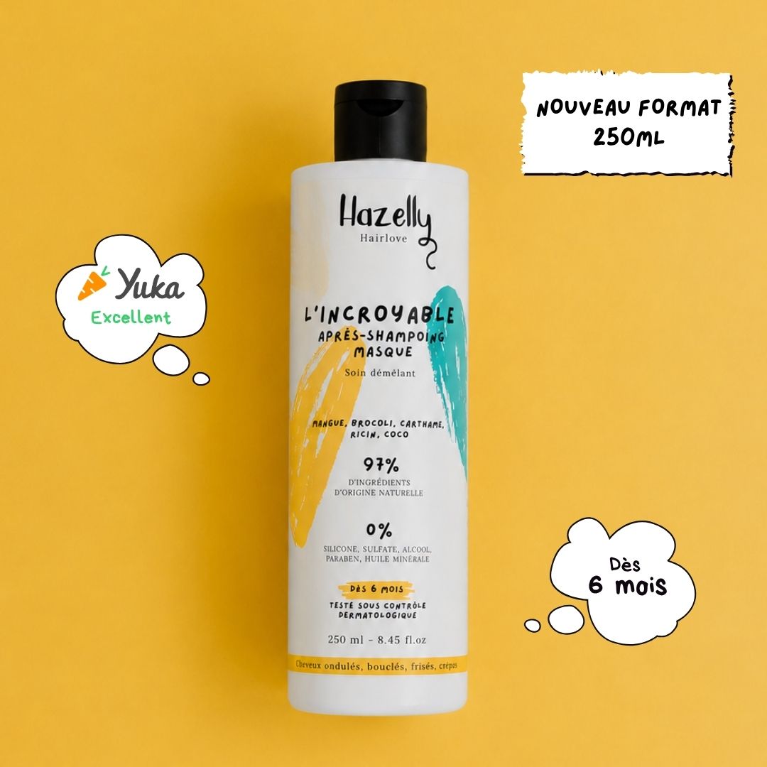 Apres shampoing Hazelly Hairlove enfants boucles