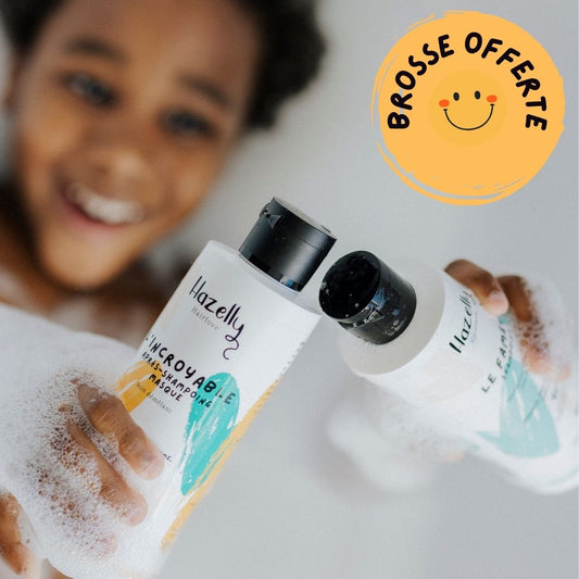 Pack anti-noeuds + brosse offerte (shampoing + après-shampoing-masque)