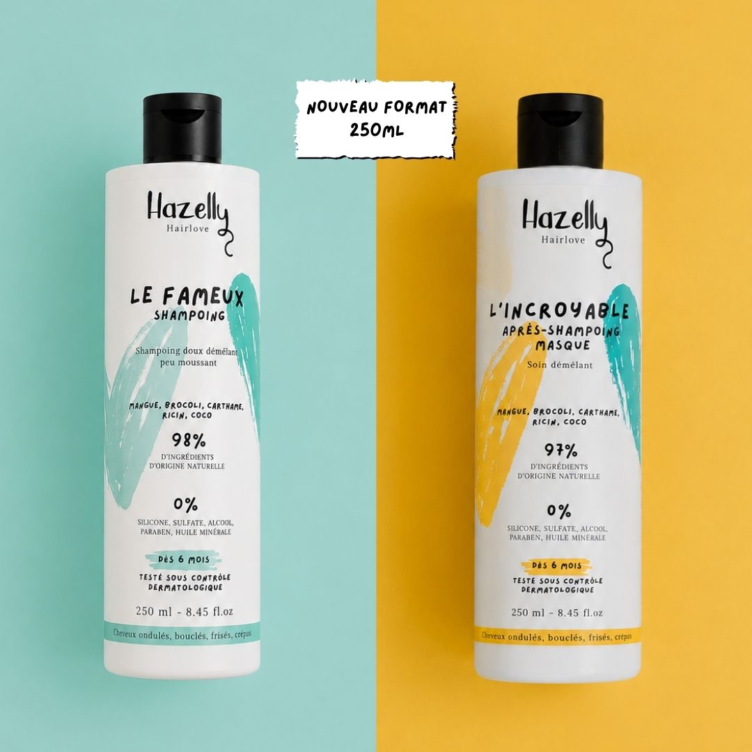 Pack anti-noeuds + brosse offerte (shampoing + après-shampoing-masque)